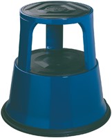 Opstapkruk Desq 420mm metaal blauw 1 Stuk