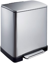 Pedaalemmer EKO E-Cube 20 liter rvs 1 Stuk