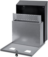 Wandasbak met binnenemmer staal-2