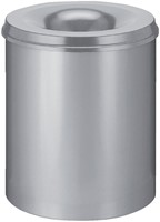 Papierbak+vlamdover VepaBins 80liter grijs 1 Stuk-3