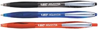 Balpen Bic Atlantis soft clic M blauw 1 Stuk-2