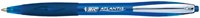 Balpen Bic Atlantis soft clic M blauw 1 Stuk