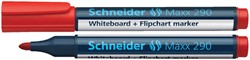 Whiteboardmarker Schneider Maxx 290 2-3mm rood 1 Stuk