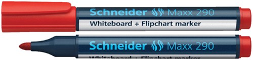 Whiteboardmarker Schneider Maxx 290 2-3mm rood 1 Stuk