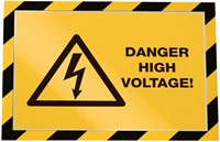 Duraframe Durable security A4 magneet gl zw 5st 5 Stuk-3