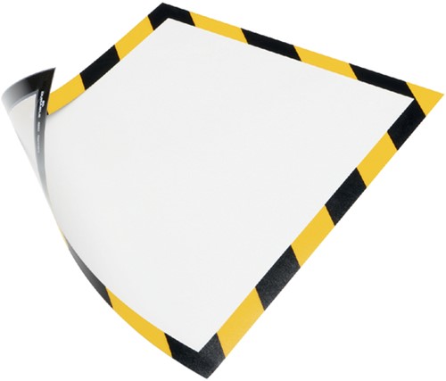 Duraframe Durable security A4 magneet gl zw 5st 5 Stuk