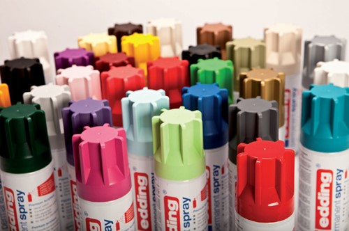 Verfspuitbus edding 5200 permanent mat antraciet 1 Stuk-2