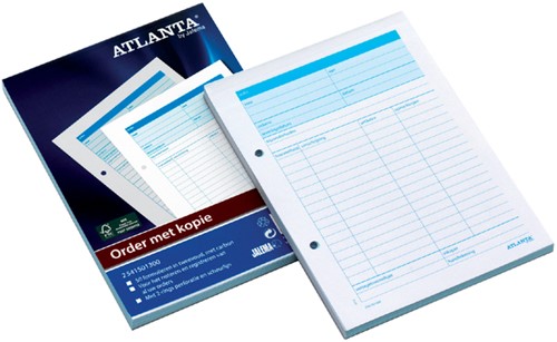 Orderbon Djois Atl A5 50x2vel met carbon wt 1 Stuk