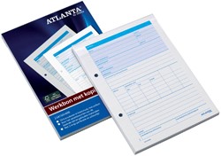 Werkbon Djois Atl met carbon A5 50x2vel 1 Stuk