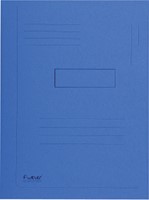 Dossiermap Exacompta Forever A4 2 kleppen 290gr bl 1 Stuk