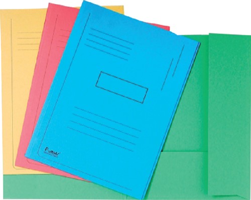 Dossiermap Exacompta Forever A4 2 kleppen 290gr bl 1 Stuk-2