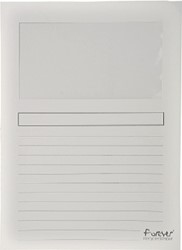 Venstermap Exacompta Forever L-model120gr wit 100 Stuk