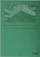 Venstermap Exacompta Forever L-mod 120gr donkergr 100 Stuk