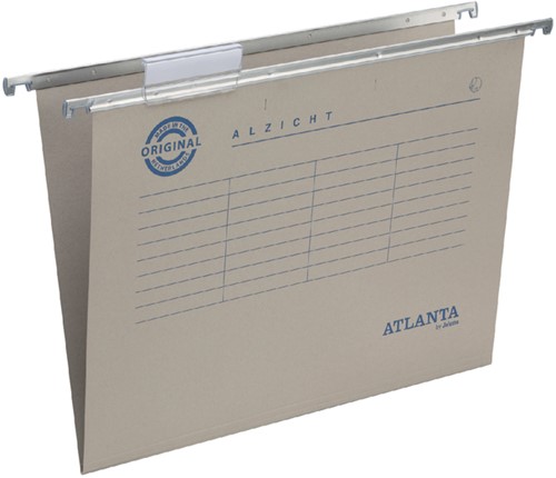 Hangmap Djois Alzicht folio frontaal recycled V-bodem 250gr grijs