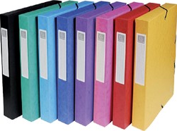 Elastobox Exacompta A4 40mm 600gr assorti 1 Stuk