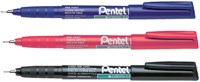 Fineliner Pentel NMF50 F zwart 1 Stuk-2