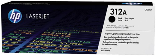 Tonercartridge HP CF380A 312A zwart 1 Stuk