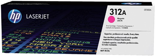 Tonercartridge HP CF383A 312A rood 1 Stuk