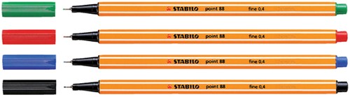 Fineliner STABILO point 88/22 F Pruisisch blauw 1 Stuk-2