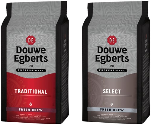 Koffie Douwe Egberts Fresh Brew voor automaten 1000 Gram-2