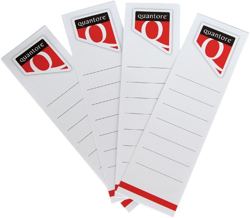Rugetiket Quantore 58x190 zelfklevend breed wt 10 Vel