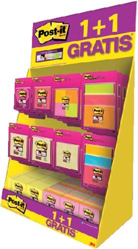 Memoblok Post-it 6920 Super Sticky 76x76mm geel 1 Stuk-2