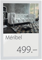 Duraframe Durable 487202 A4 wit 2st 2 Stuk