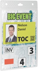 Badge Durable evenementen A6 zonder koord 20st 20 Stuk