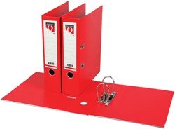 Ordner Quantore A4 80mm PP rood 1 Stuk