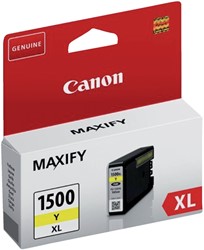 Inktcartridge Canon PGI-1500XL geel 1 Stuk