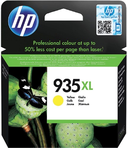 Inktcartridge HP C2P26AE 935XL geel 1 Stuk