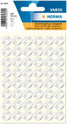 Versterkingsringen HERMA 5894 12mm 240st 5 Vel