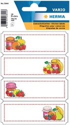 Etiket HERMA 3644 keuken vrucht assortiment 4 Vel