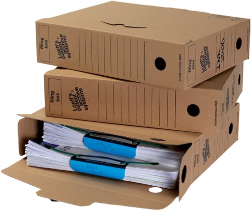 Archiefdoos Loeff filing box 3003 345x250x80mm krt 1 Stuk-2