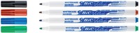 Whiteboardmarker Bic 1721 rond F assorti 4 Stuk-2
