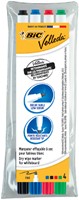 Whiteboardmarker Bic 1721 rond F assorti 4 Stuk