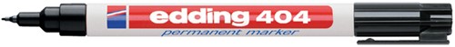 Viltstift eddING 404 rond 0.75mm zwart 1 Stuk