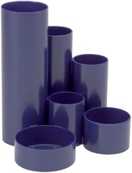 Pennenkoker MAUL Tubo blauw 6 vaks 150x125mm 1 Stuk