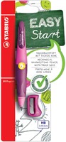 Vulpotlood STABILO Easyergo HB 3.15mm links roze/lila slijper blister
