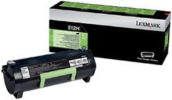 Tonercartridge Lexmark 51F2H00 prebate  zwart 1 Stuk