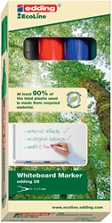 Whiteboardmarker edding 28 Eco rond 1.5-3 ass 4 Stuk