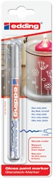 Paintmarker edding 751 oliebasis 1-2mm zilver bls 1 Stuk