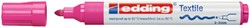 Textielmarker edding 4500 rond 2-3mm roze 1 Stuk