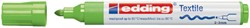Textielmarker edding 4500 rond 2-3mm lichtgroen 1 Stuk