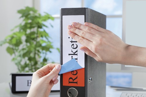 Rugetiket Avery smal 38x192mm zelfklevend rood 20 Vel-3