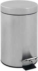 Pedaalemmer V-part 3 liter mat rvs 1 Stuk