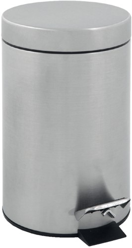 Pedaalemmer V-part 3 liter mat rvs 1 Stuk