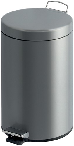 Pedaalemmer V-part 12 liter mat rvs 1 Stuk