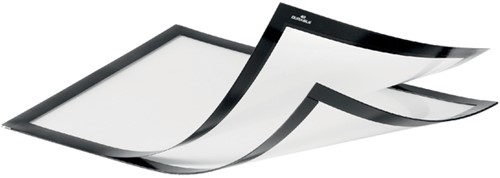 Duraframe Durable 498501 magn Plus A4 zw 2st 2 Stuk-2