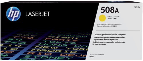 Tonercartridge HP CF362A 508A geel 1 Stuk